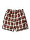 z3 Red Check Tailored Fit Cotton Boxer Shorts