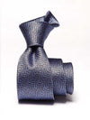 Campania Structure Navy Silk Tie