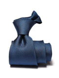 Campania Structure Navy Silk Tie