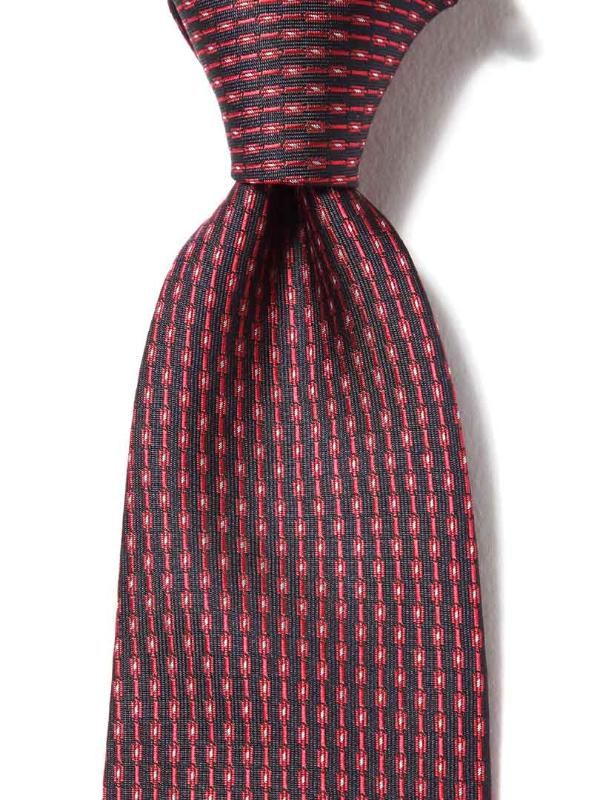 Campania Structure Navy Silk Tie