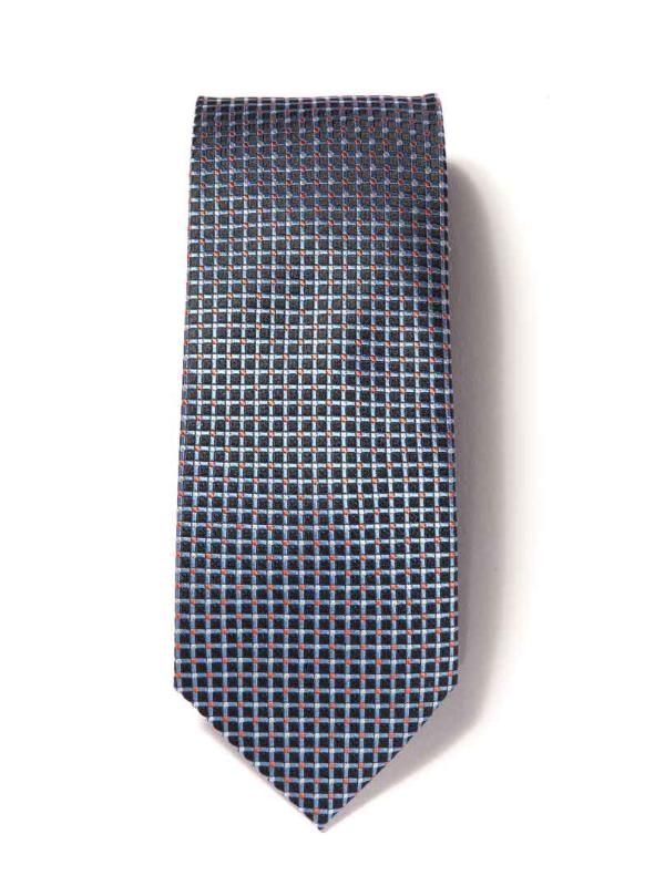 Campania Structure Dark Blue Silk Tie