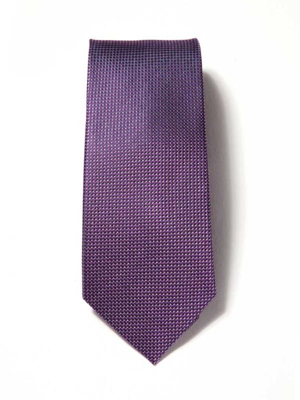 Campania Structure Dark Purple Silk Tie