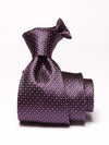 Campania Structure Dark Purple Silk Tie