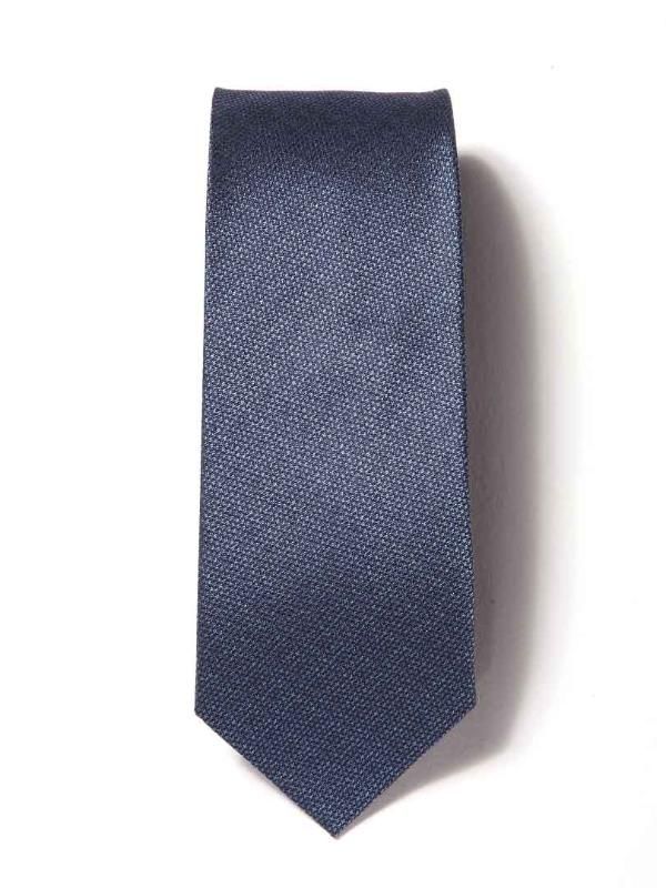 Campania Structure Dark Blue Silk Tie