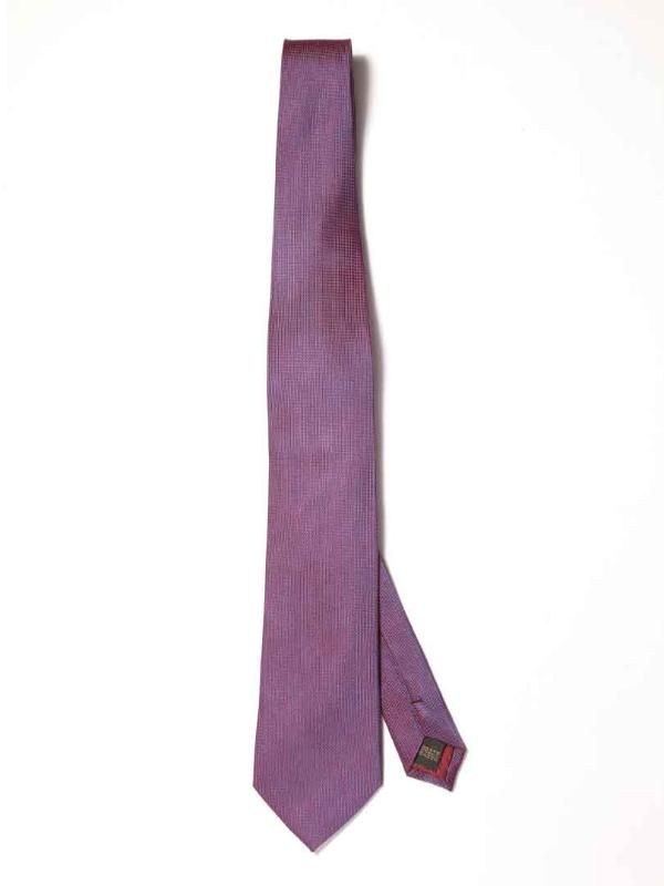 Campania Structure Dark Blue Silk Tie