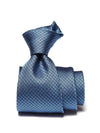 Campania Structure Dark Blue Silk Tie