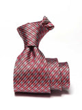 Campania Structure Medium Maroon Silk Tie