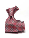 Campania Structure Medium Maroon Silk Tie
