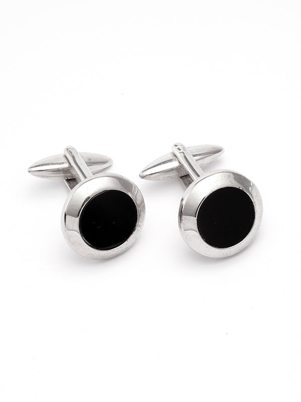 Black Stone Cufflinks