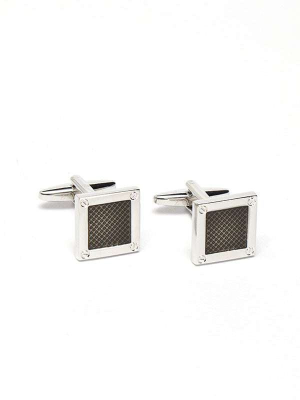 Black Enamel Cufflinks