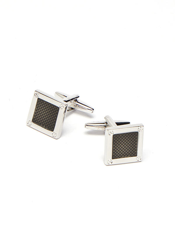 Black Enamel Cufflinks