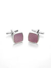 Purple Enamel Cufflinks
