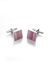 Purple Enamel Cufflinks