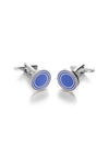 Blue Enamel Cufflinks