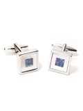White Lapis Stone Cufflinks