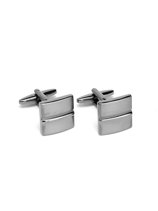 Grey Steel Cufflinks