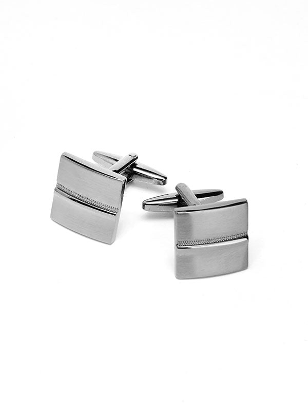 Grey Steel Cufflinks