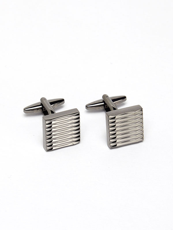 Grey Steel Cufflinks