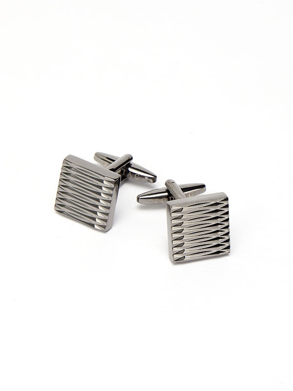 Grey Steel Cufflinks