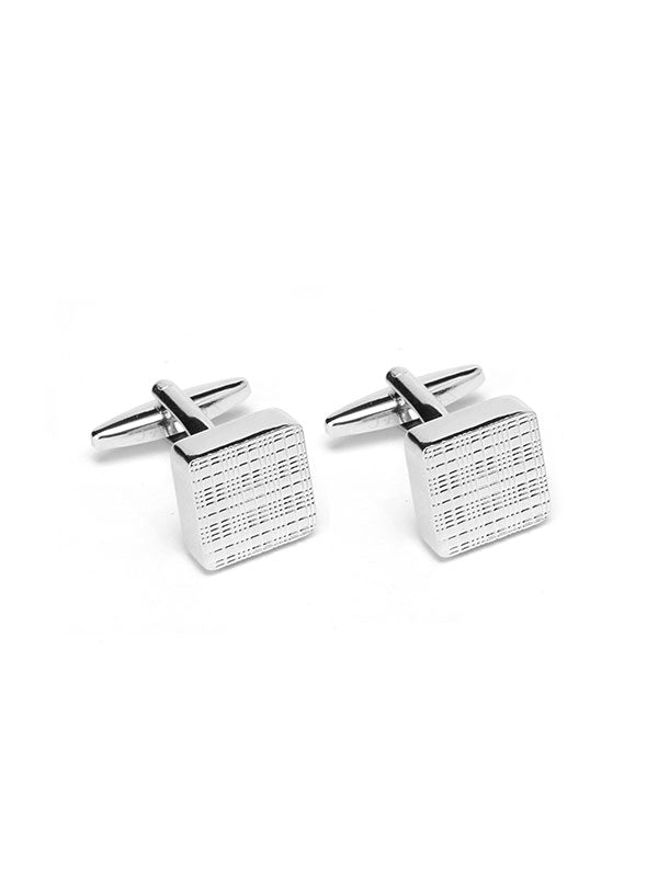 Silver Steel Cufflinks