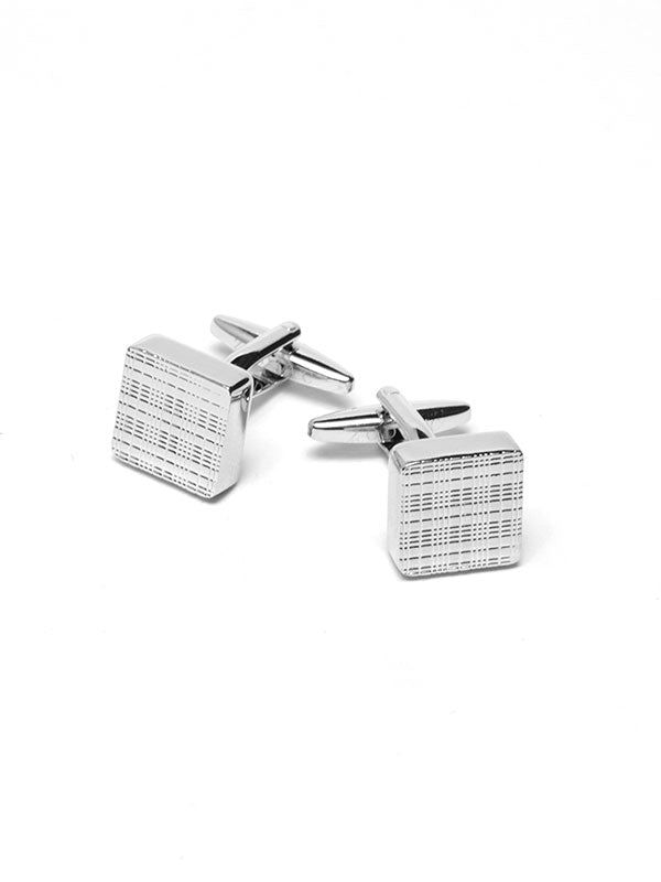 Silver Steel Cufflinks