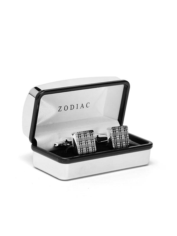 Silver Steel Cufflinks