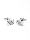 Silver Steel Cufflinks