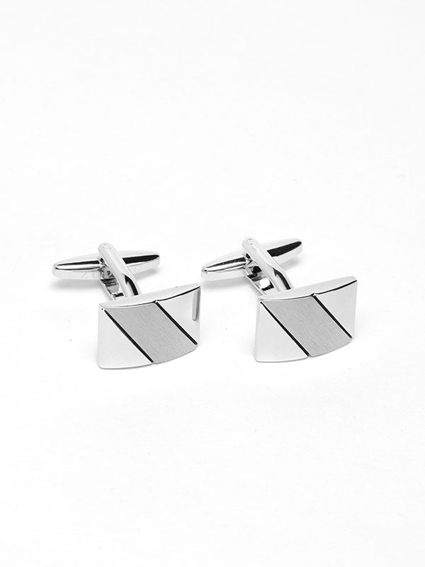 Silver Steel Cufflinks