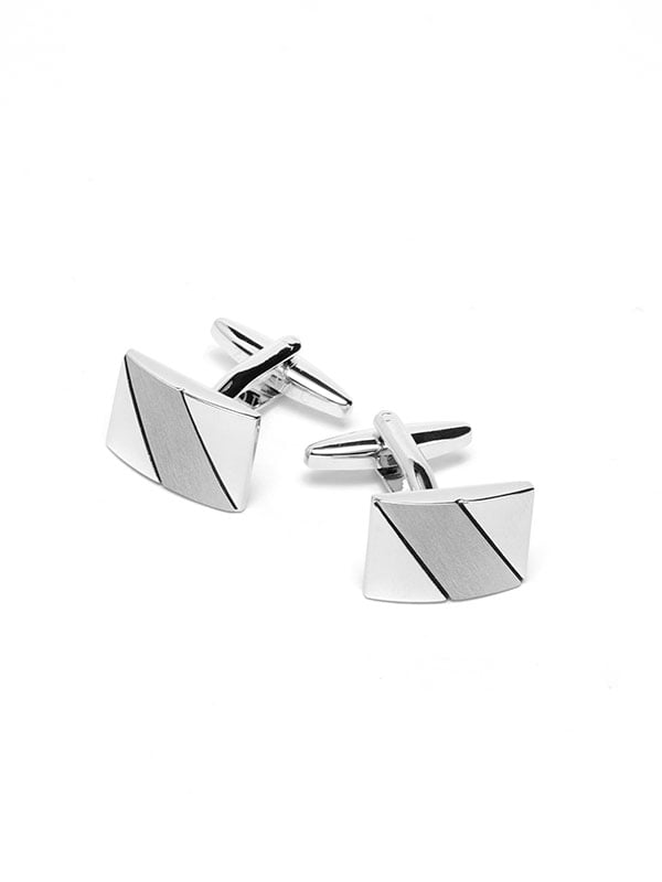 Silver Steel Cufflinks