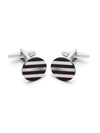 White Mother-Of-Pearl Cufflinks