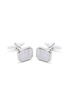 White Mother-Of-Pearl Cufflinks