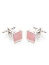 Pink Mother-Of-Pearl Cufflinks