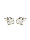 White Mother-Of-Pearl Cufflinks