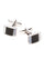 Black & White Onyx Stone Cufflinks