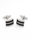 Black Stone Cufflinks