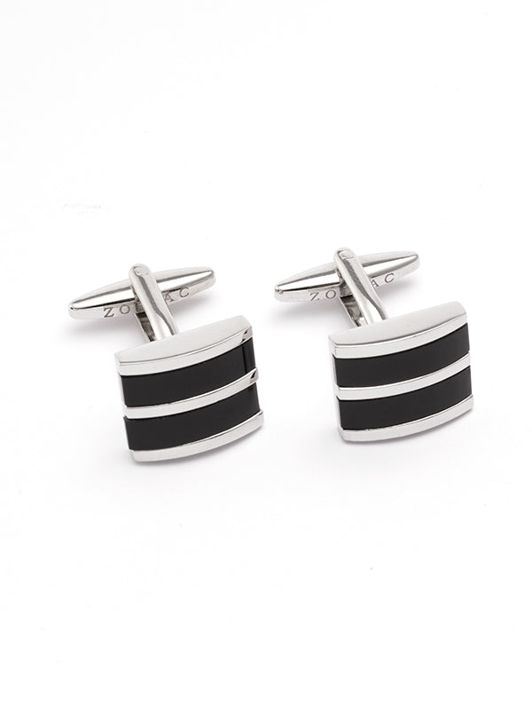 Black Stone Cufflinks