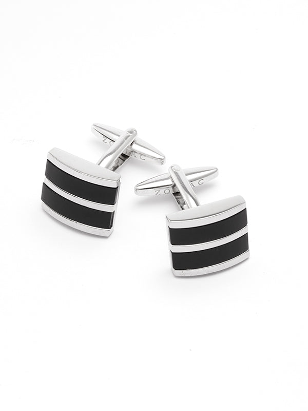 Black Stone Cufflinks