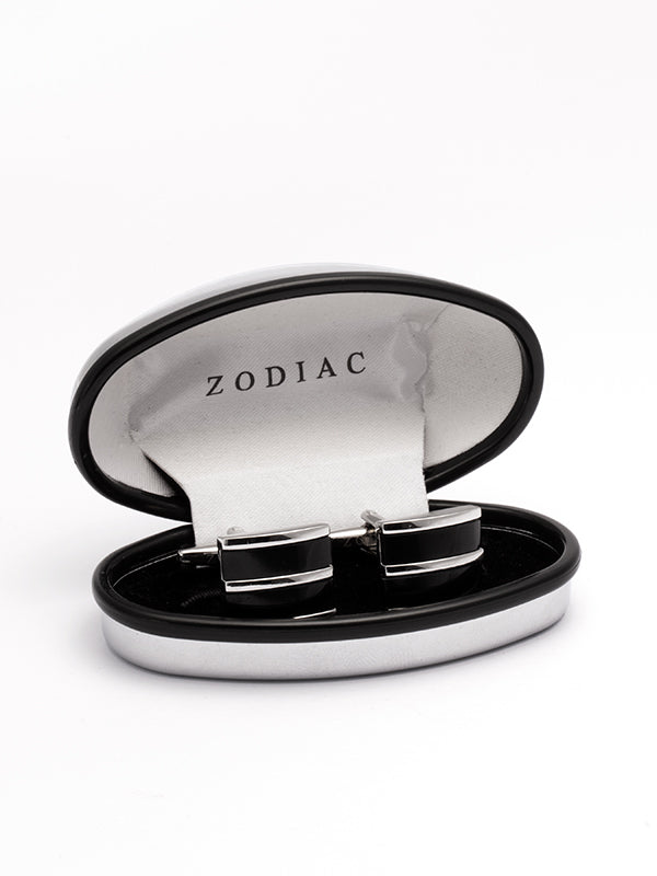 Black Stone Cufflinks