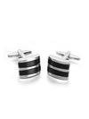 Black Stone Cufflinks