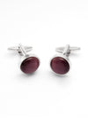 Purple Stone Cufflinks
