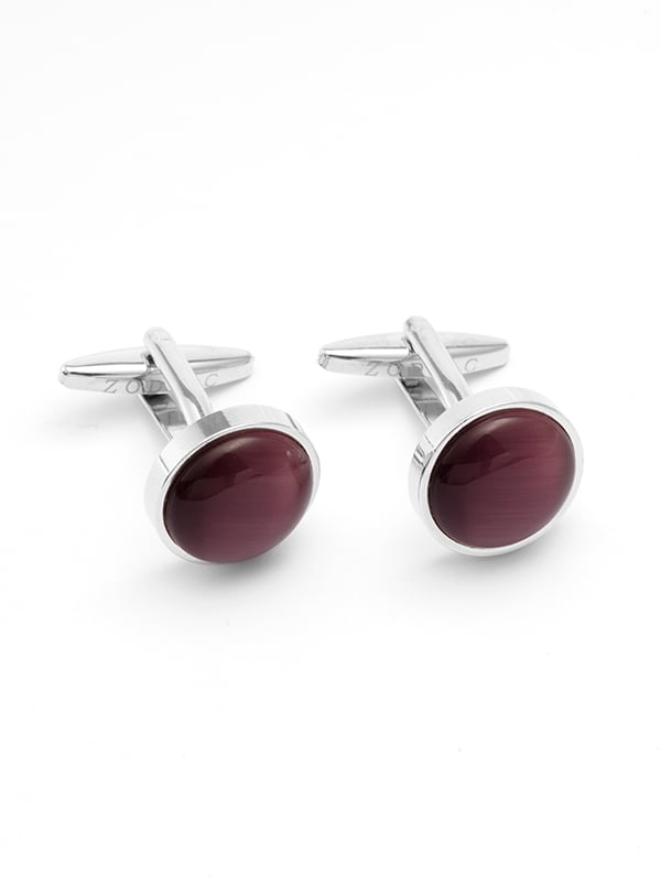 Purple Stone Cufflinks