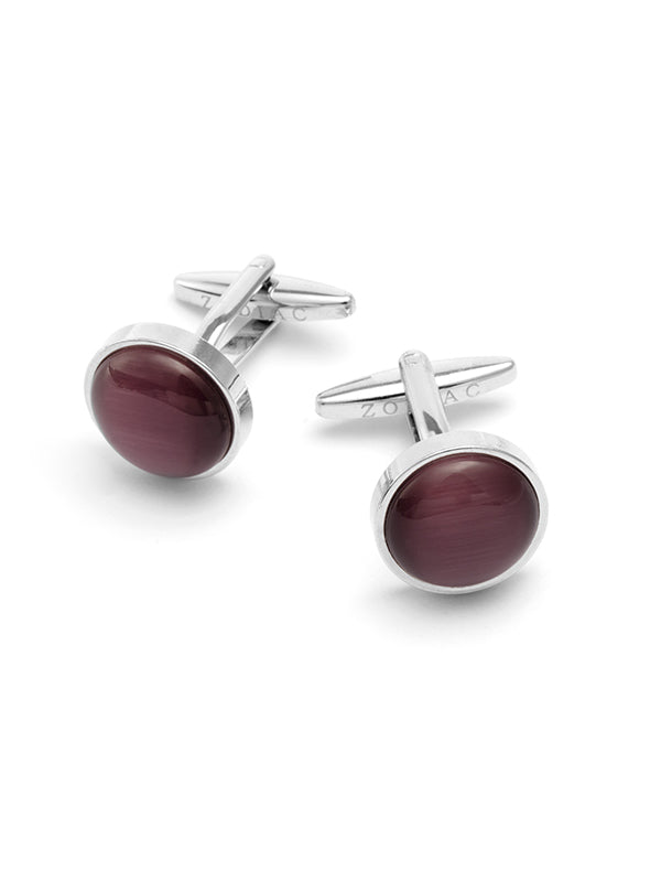 Purple Stone Cufflinks