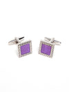 Purple Stone Cufflinks