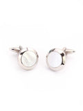 White Mother of Pearl Cufflinks