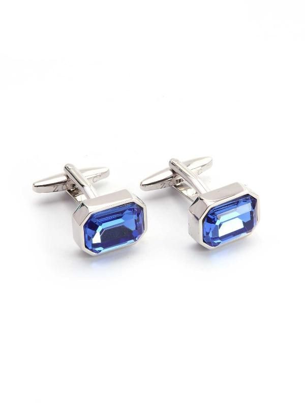 Dark Blue Stone Cufflinks