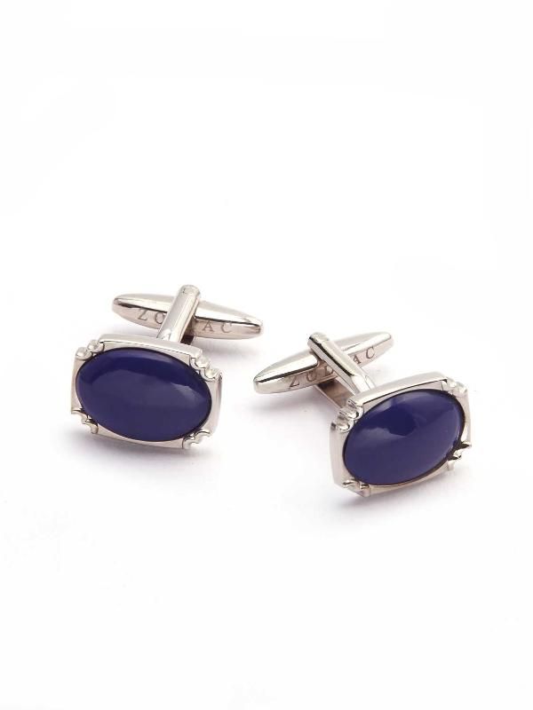 Dark Blue Stone Cufflinks