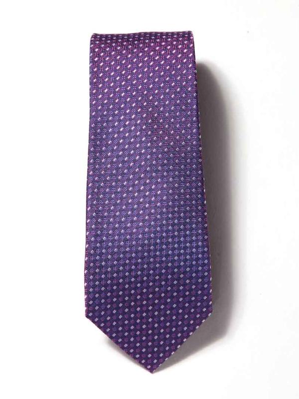 Florentine Minimal Medium Lilac Silk Tie