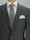 Biella Dark Grey Classic Formal Pure Wool 130's Jacket