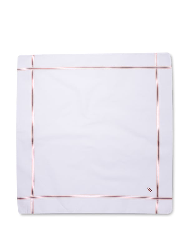 Initial “R” White Handkerchief With A Colour Border – 3 piece pack