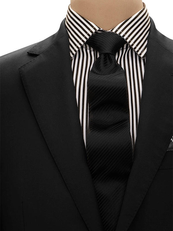 Biella Black Classic Formal Pure Wool 160's Jacket